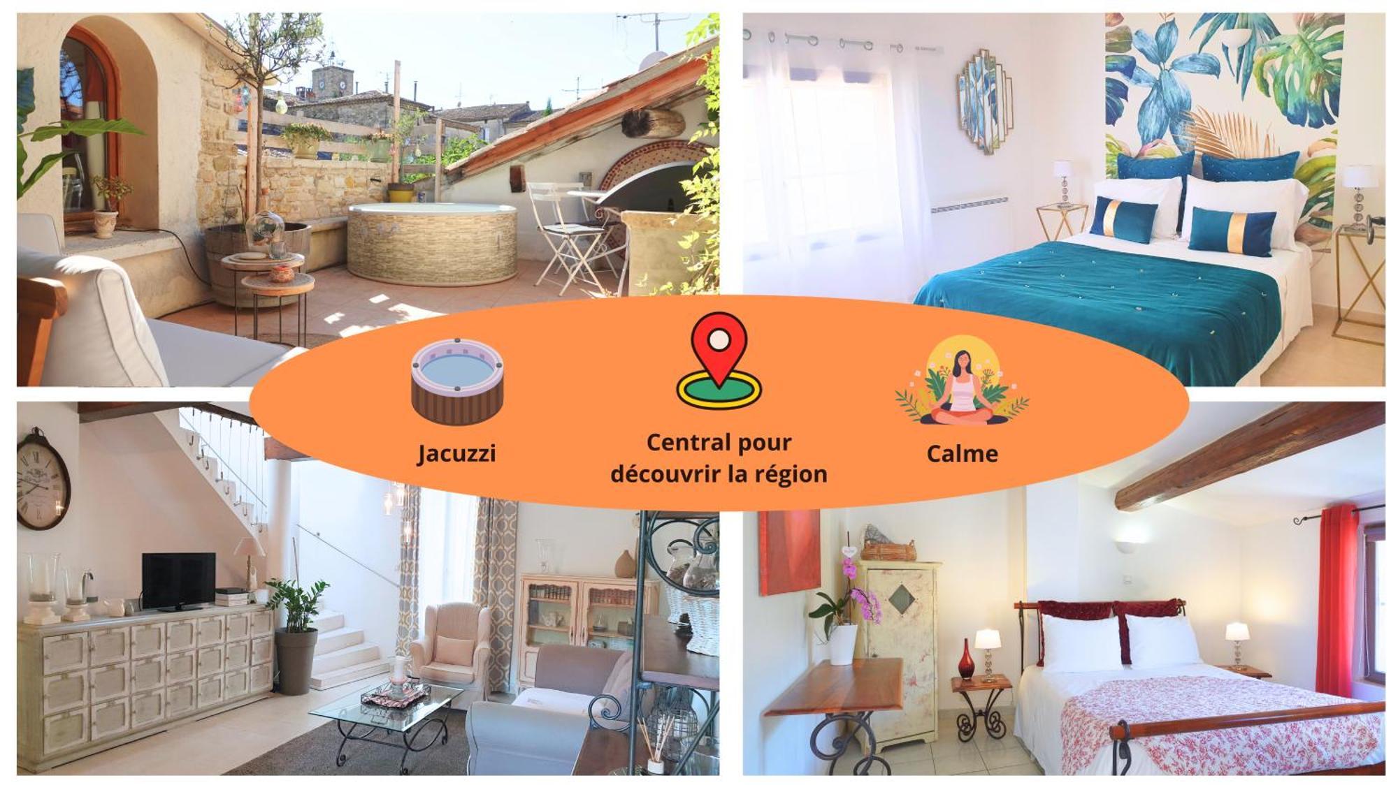 Maison Avec Jacuzzi Et Terrasse Sur Les Toits Brignon Exteriör bild